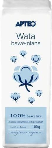 100 cotton APTEO Wata (Cotton wool) 100% cotton 100g UK