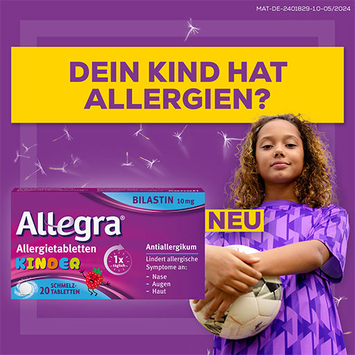 ALLEGRA Allergy Tablets Children 10 mg