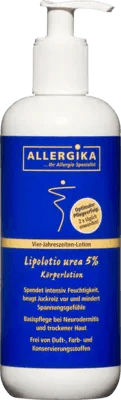 ALLERGICS Lipolotio urea 5% UK