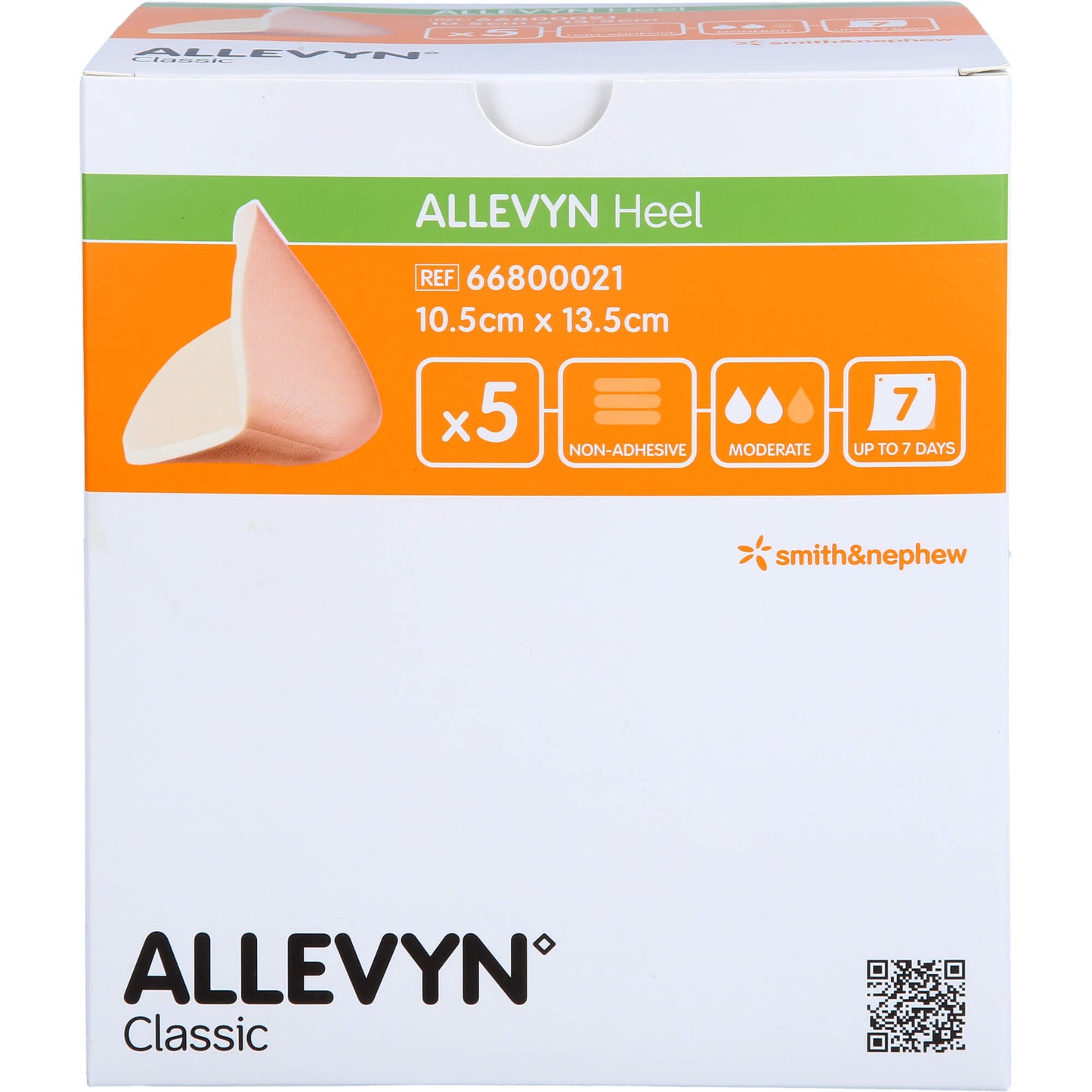 ALLEVYN Heel Foam Heel Bandage 10.5 x 13.5 cm