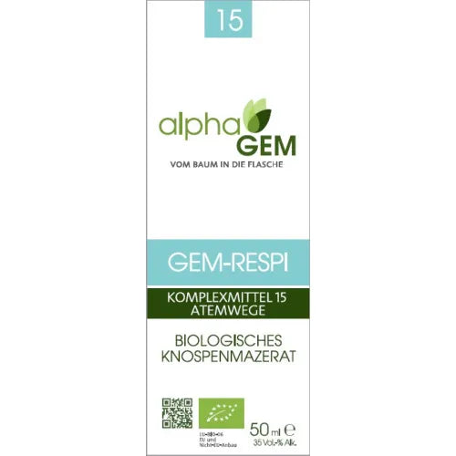 ALPHAGEM GEM Respi GC15 respiratory drops