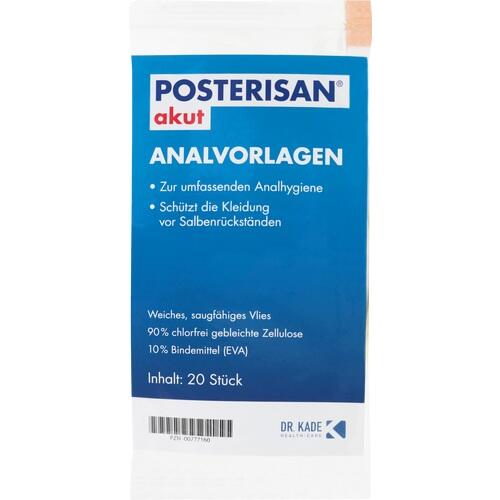 ANAL pads, anal hygiene, protective underwear