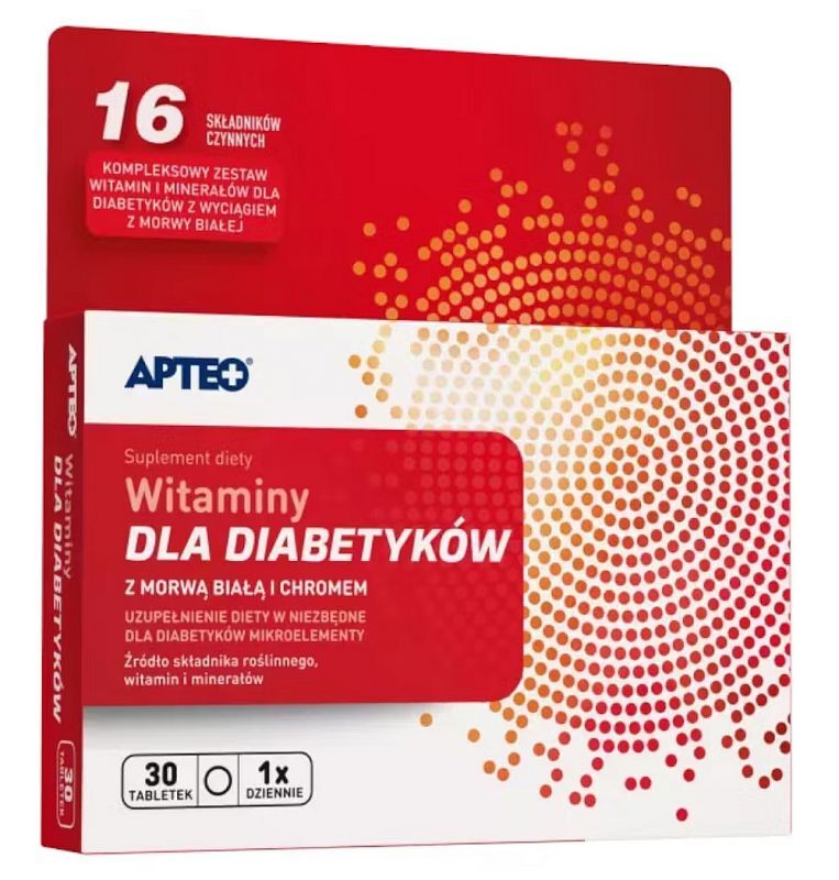 APTEO Vitamins for diabetics 30 tablets