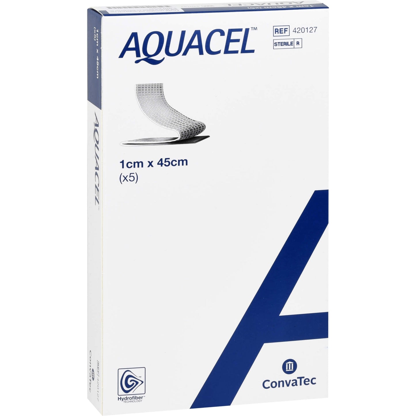 AQUACEL 1x45 cm tamponades with reinforcing fibers