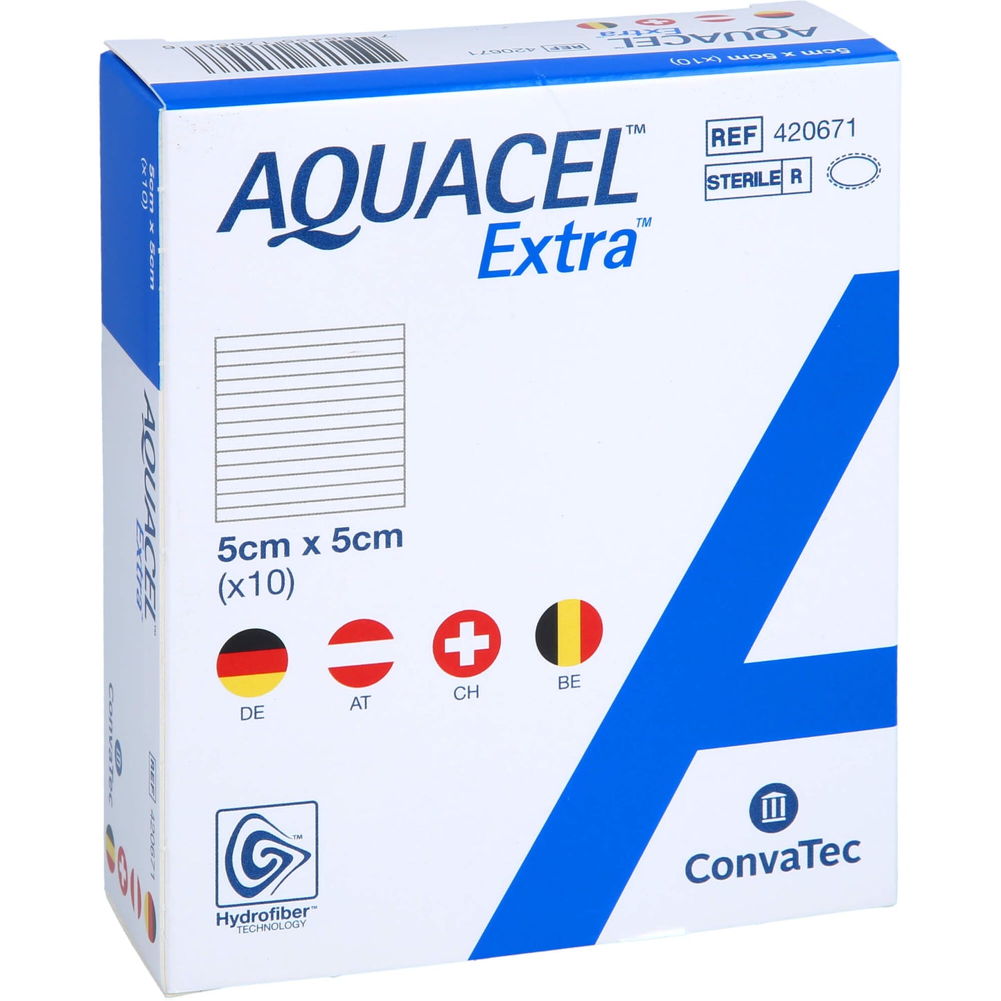 AQUACEL Extra 5x5 cm dressing