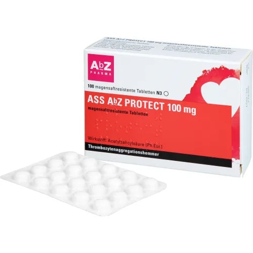 ASS AbZ PROTECT 100 mg gastric juice resistant tablet