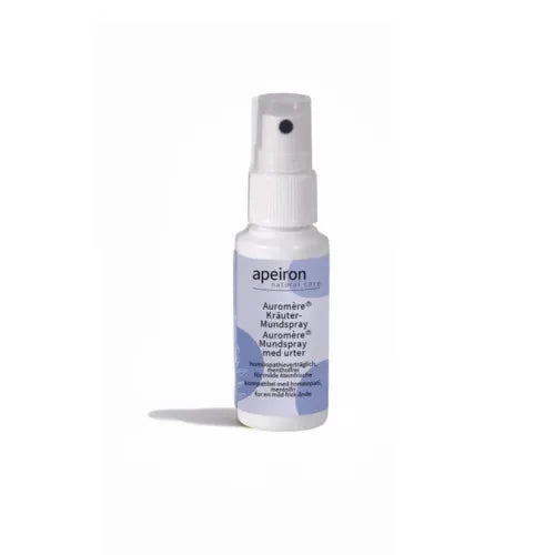 AUROMERE Herbal Mouth Spray, compatible with homeopathic treatments, 30 ml