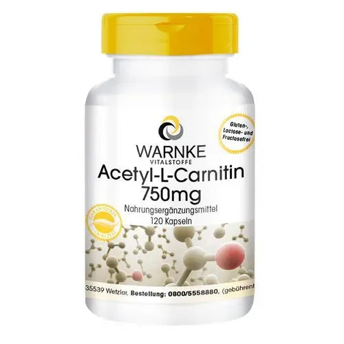 Acetyl-L-Carnitine 750mg ELIVERA UK Acetyl-L-Carnitine 750mg ELIVERA UK