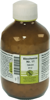 Acidum silicicum, BIOCHEMISTRY 11 Silicea D 12 tablets