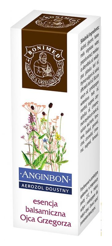 Anginbon oral spray for mouth and throat