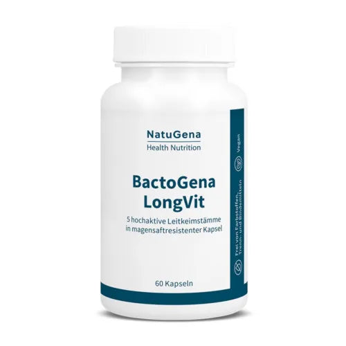 BACTOGENA LongVit Intestinal Bacteria Mixture Capsules 60 count - 9