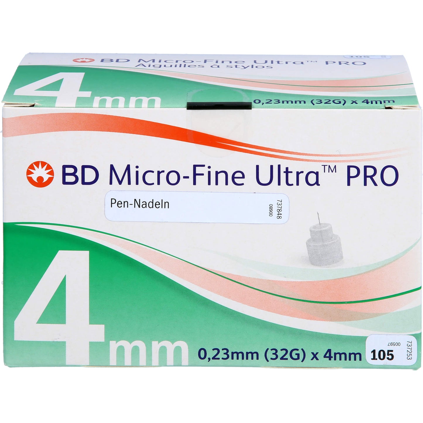 BD MICRO-FINE ULTRA Pro Pen Needles 0.23x4 mm 32 G