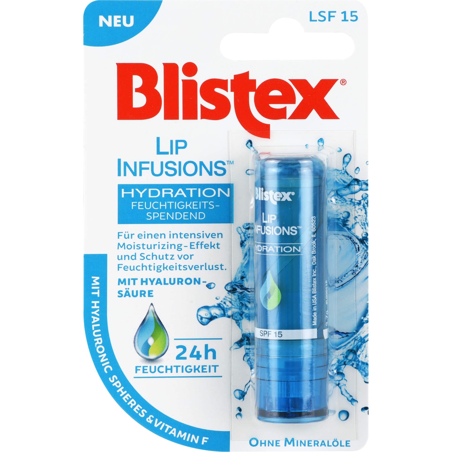BLISTEX Lip Care Lip Infusions Hydration SPF 15