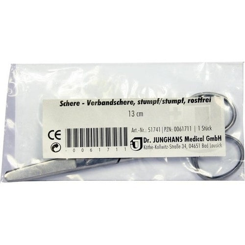 Bandage scissors, blunt blunt, 13 cm, stainless steel, 1 pc.