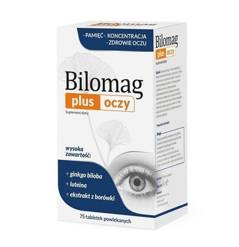 Bilomag plus eyes 75 tablets