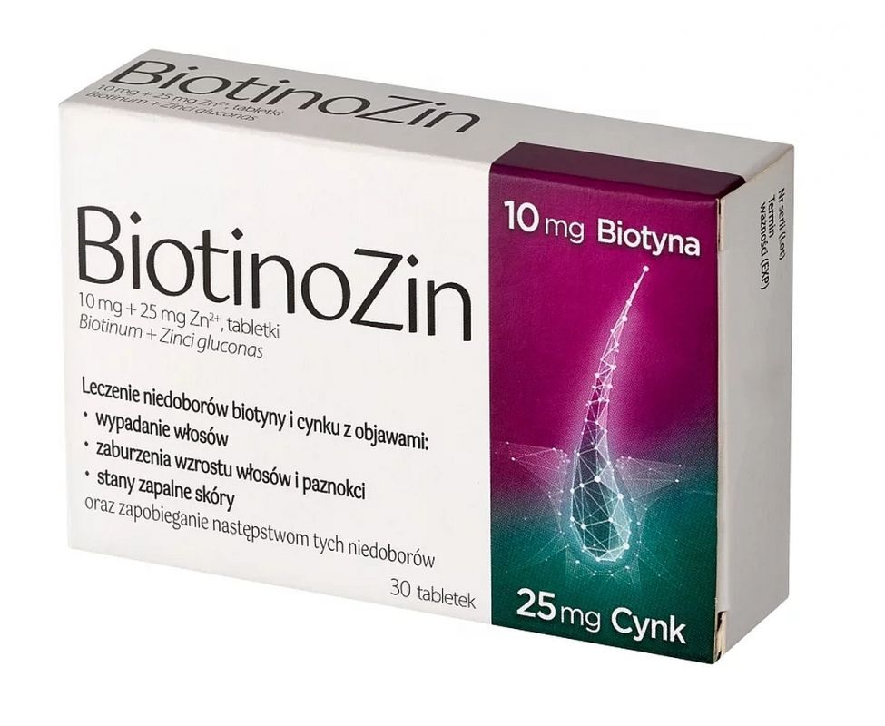 Biotin and zinc gluconate, Biotin (vitamin H), BiotinoZin