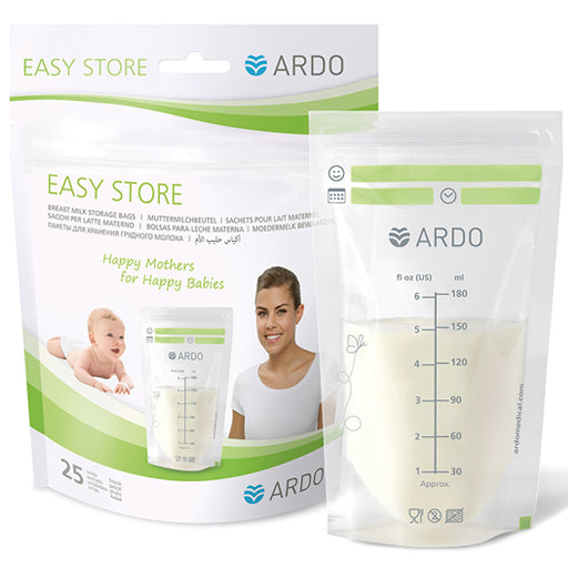 Breast milk bag, storing breast milk bags
