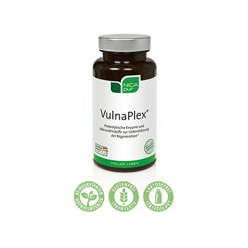 Bromelain, trypsin, chymotrypsin, VulnaPlex capsules