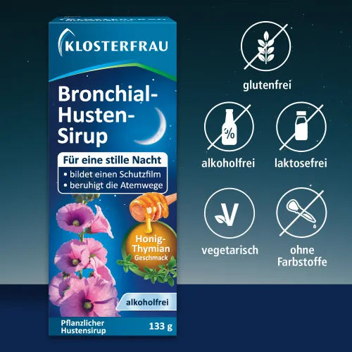 Bronchial cough syrup, Icelandic moss, Mallow blossom