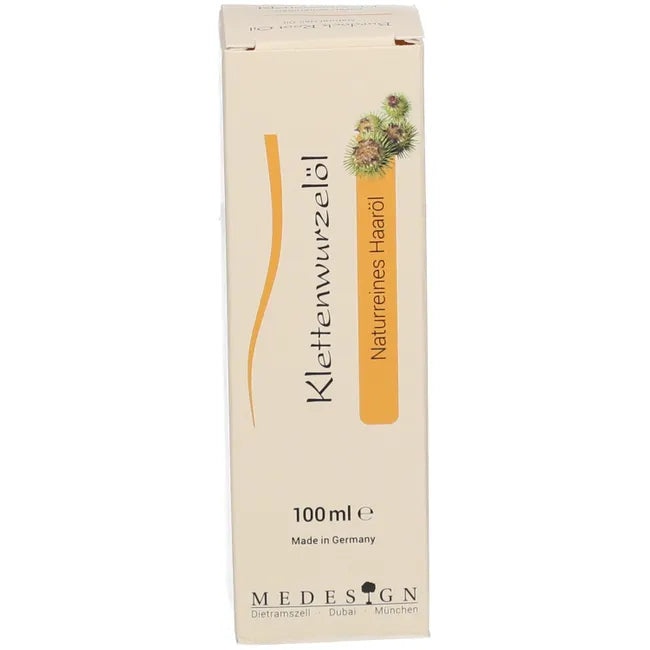 Burdock root oil for hair
