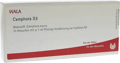 CAMPHORA D 3 ampoules UK