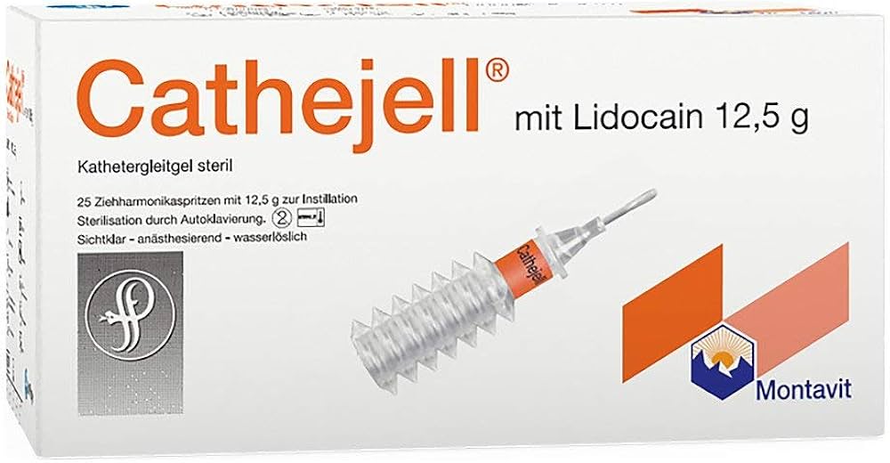 CATHEJELL C sterile lubricant ZHS 12.5 g 25 pcs