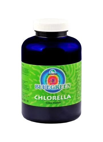 CHLORELLA ALGAE PRESSES Bluegreen