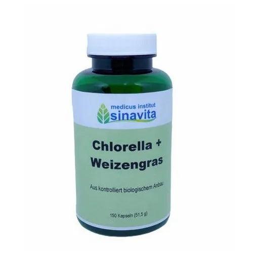 CHLORELLA+WHEATGRASS capsules