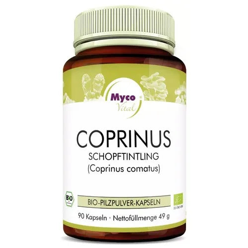COPRINUS ORGANIC Mushroom Powder Capsules