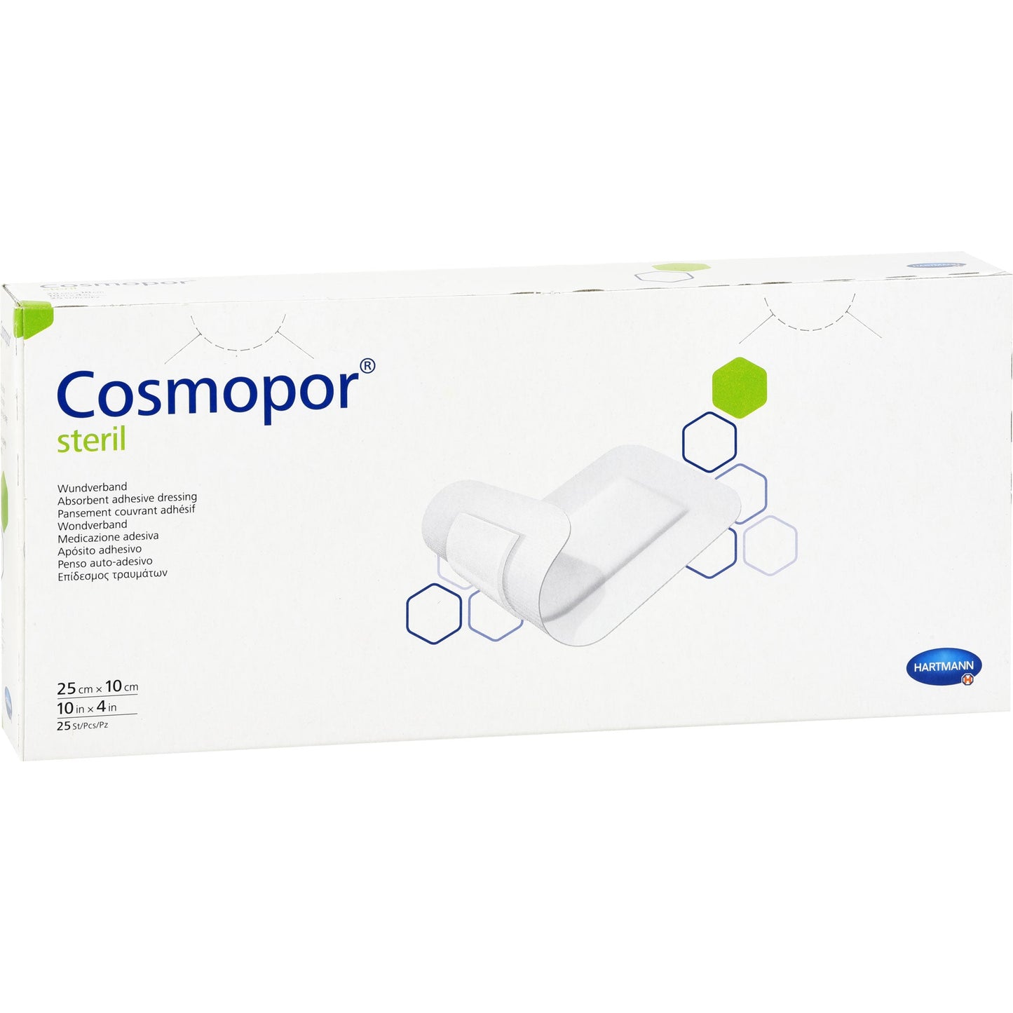 COSMOPOR sterile wound dressing 10x25 cm