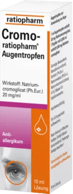 CROMO-RATIOPHARM, conjunctivitis eye drops UK