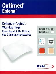 CUTIMED Epiona 10x10 cm Wundauflage 12 Pieces