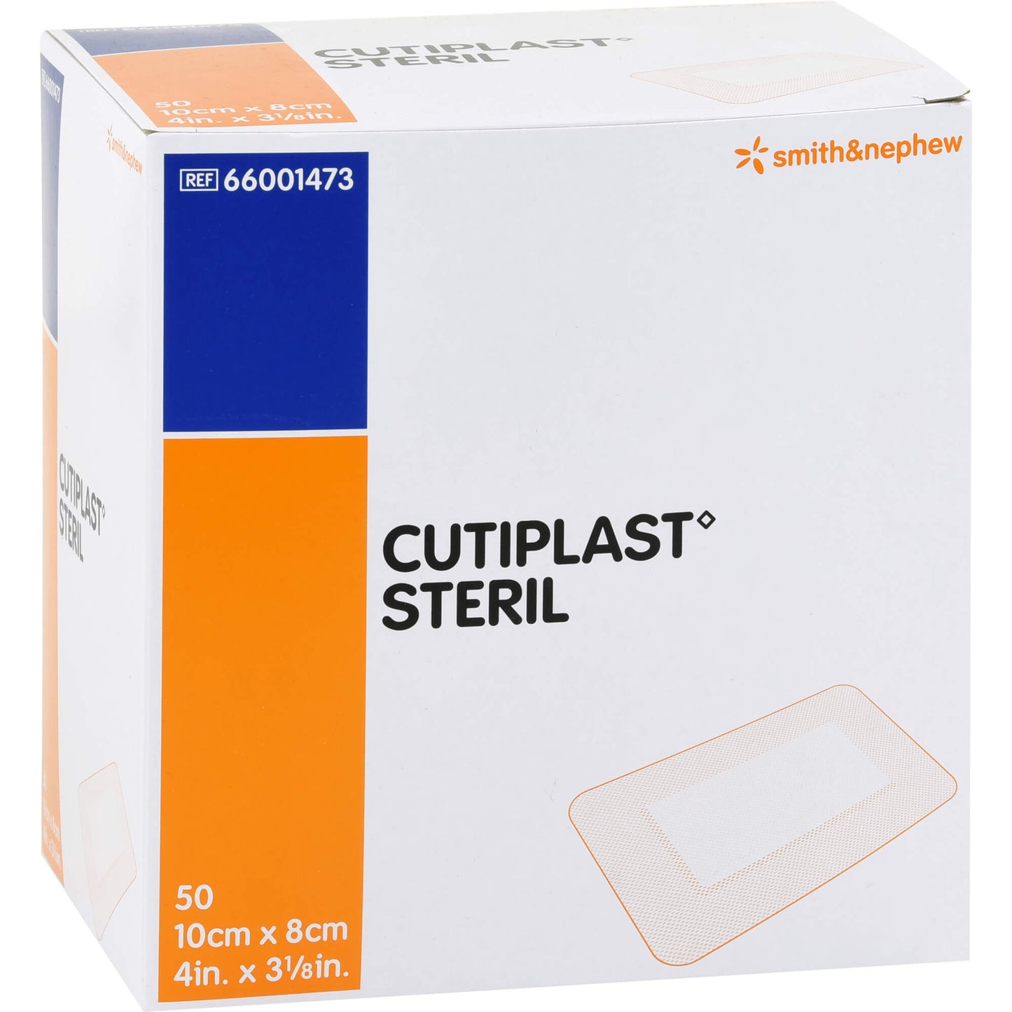 CUTIPLAST sterile wound dressing 8x10 cm