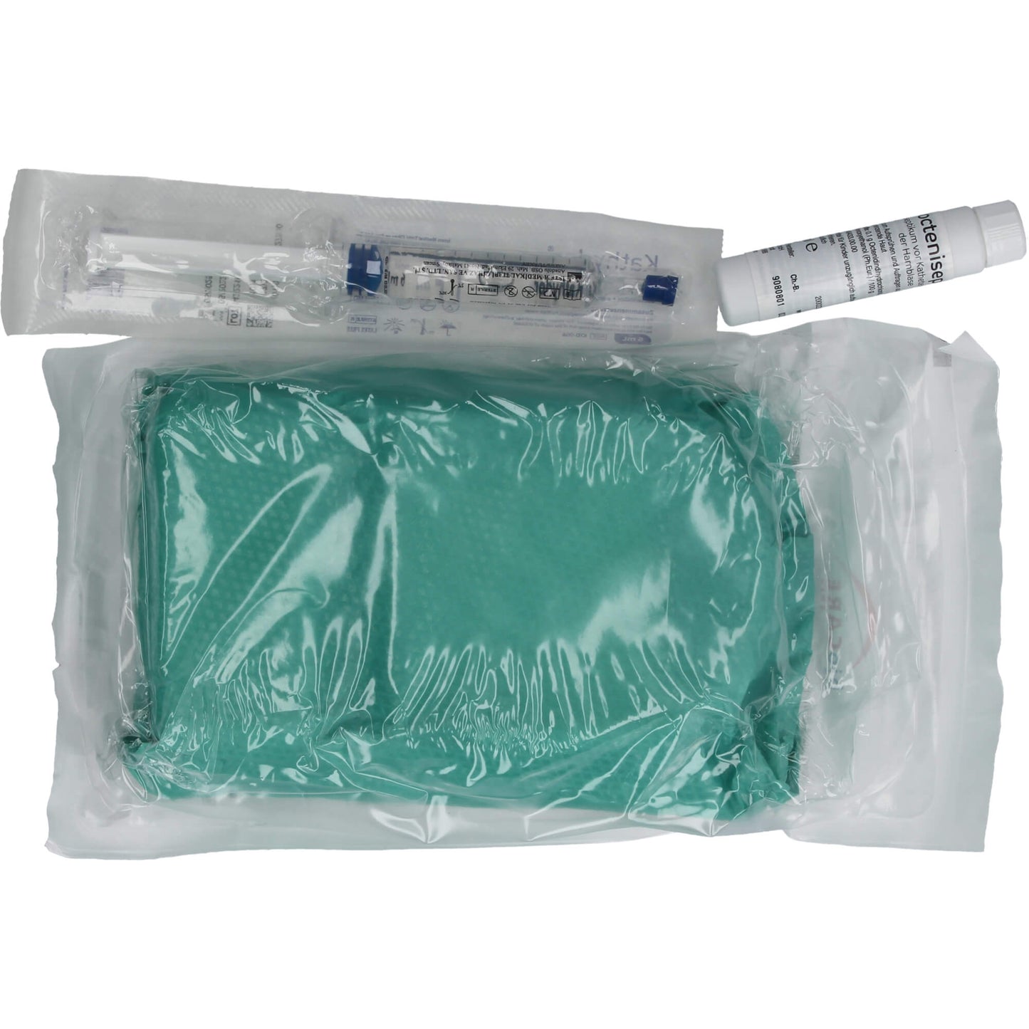 Catheter set with Octenisept