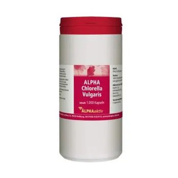 Chlorella vulgaris (freshwater algae), ALPHA CHLORELLA vulgaris 500 g Capsules