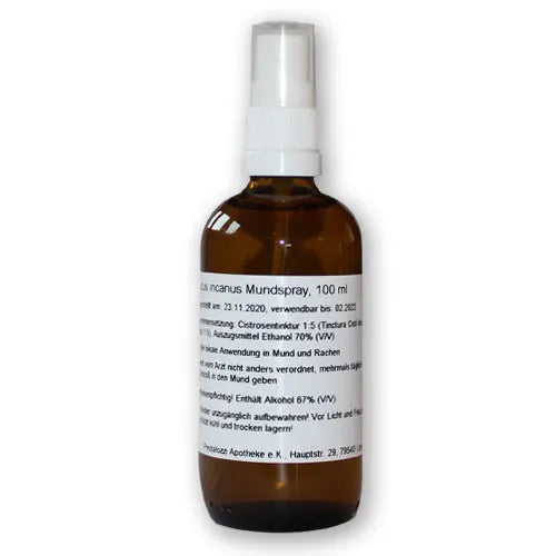 Cistus mouth spray Cistus tincture 100 ml