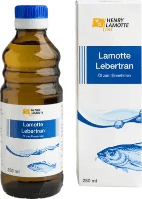 Cod liver oil, COD OIL LAMOTTE HV UK
