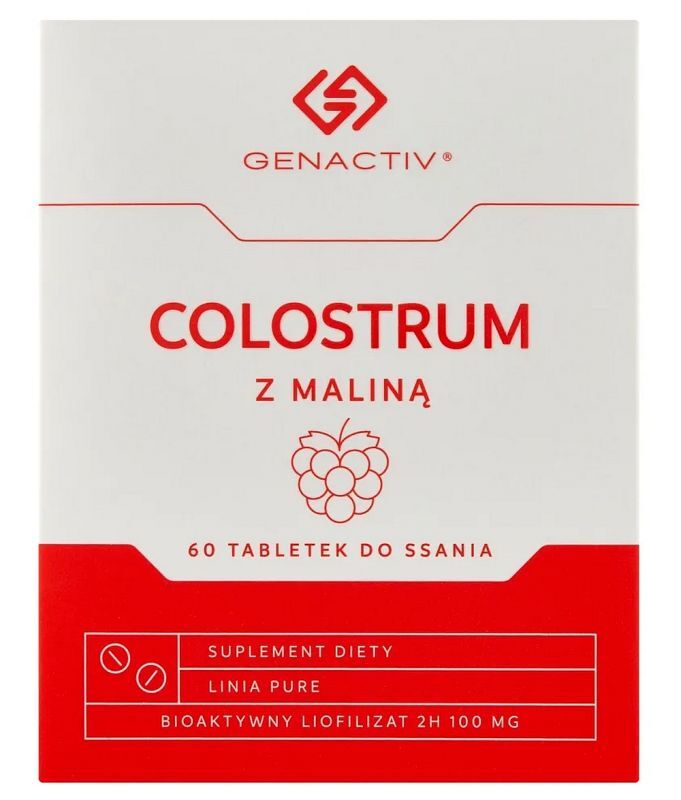 Colostrum with raspberry 60 lozenges