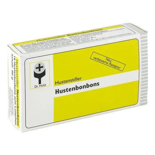 Cough suppressant cough/throat drops, With honey UK