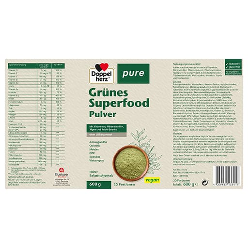 Green Superfood pure powder