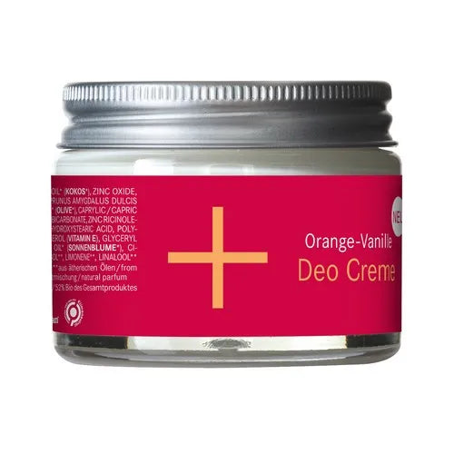 Deodorant Cream Orange-Vanilla VEGAN Organic