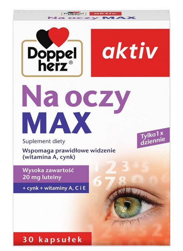 Doppelherz Aktiv For eyes MAX 30 capsules