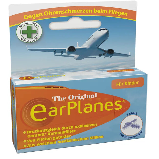 EARPLANES Child- Kind earplugs, EarPlanes® earplugs for children