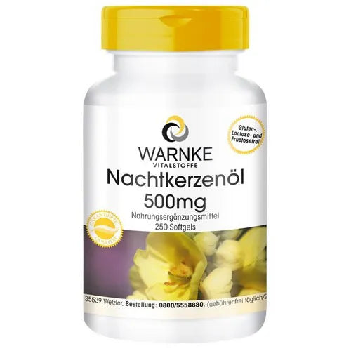 EVENING PRIMROSE OIL 500 mg capsules