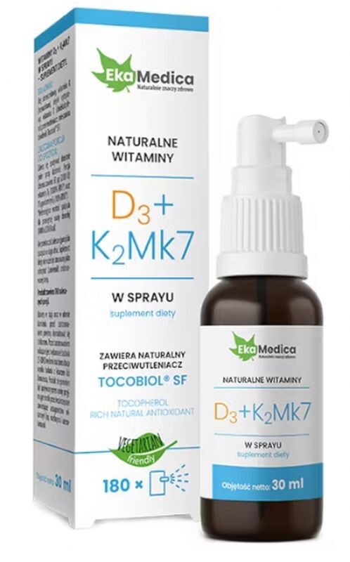 Ekamedica D3 + K2 MK7 Spray 30 ml