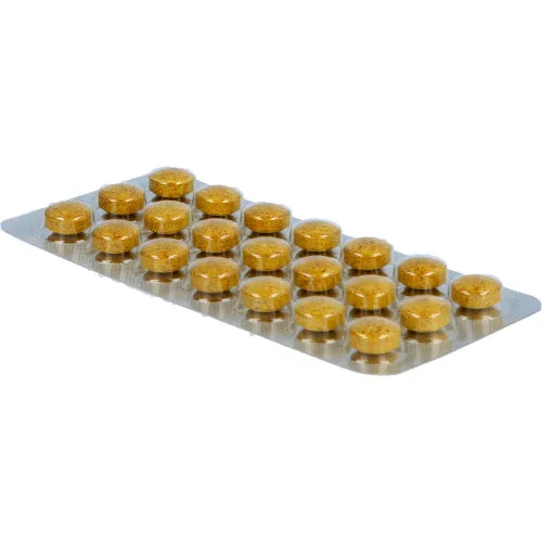 Extracts of Cucurma, artichoke, milk thistle and chamomile GALLEXIER Herbal Tablets