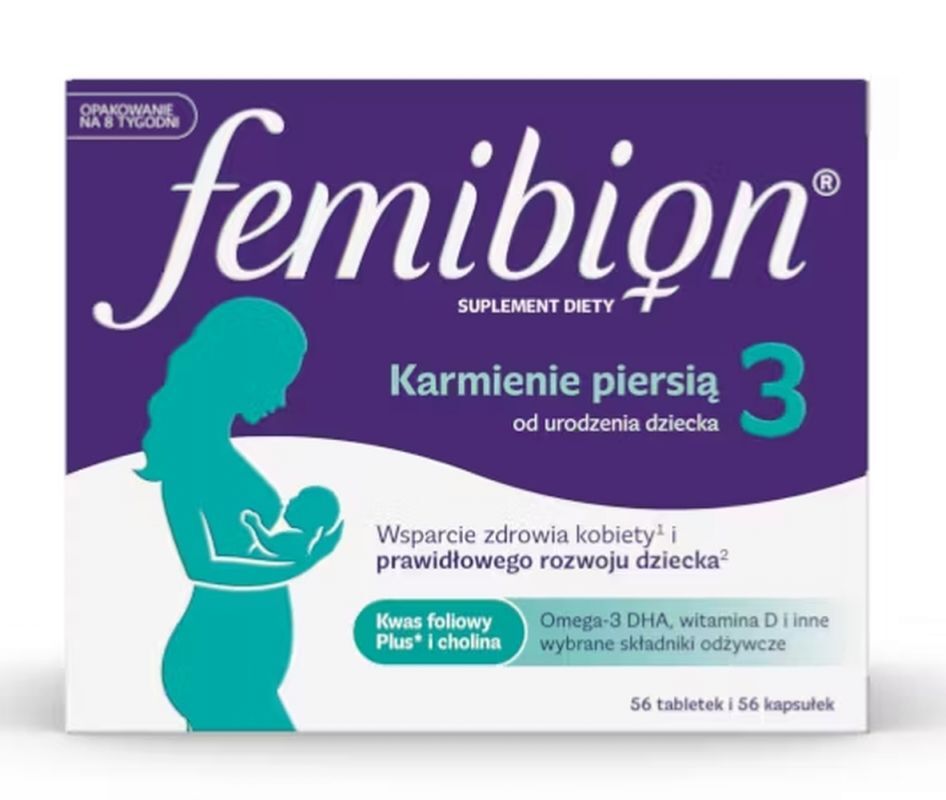 FEMIBION 3 Breastfeeding 56 tablets + 56 capsules