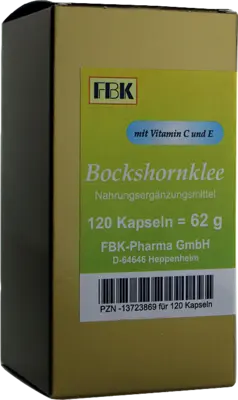 FENUGREEK CAPSULES, FBK Pharma UK