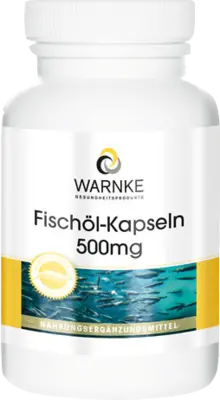 FISH OIL CAPSULES Omega 3 500 mg UK