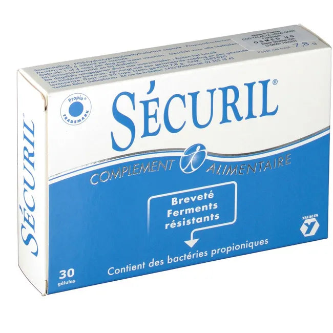 FOS, HPMC, Propionibacterium , SECURIL capsules